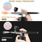 Airbrush Kit Rechargeable Cordless Airbrush Compressor, 30PSI High Pressure,Portable Handheld Airbrush Gun, Airbrush Set Wireless Air Brush for Model Painting,Makeup,Barber, Nail Art, Cake Decor